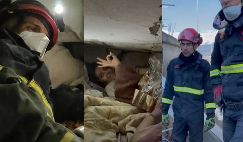 Νέα βίντεο - ντοκουμέντο από διασώσεις της ΕΜΑΚ στα ερείπια της Τουρκίας: Έρχόμαστε, μην ανησυχείς
