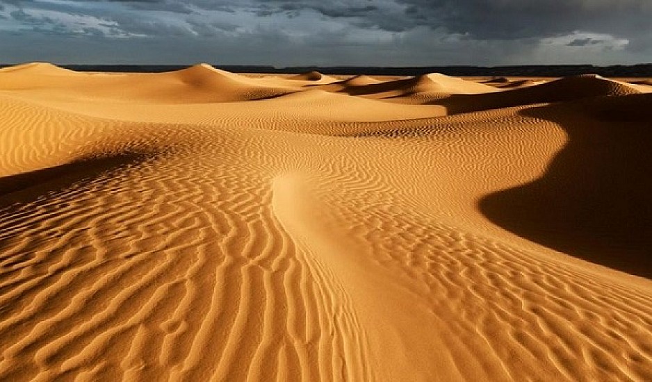 Ένα σπάνιο φυσικό θέαμα: η έρημος που γίνεται θάλασσα