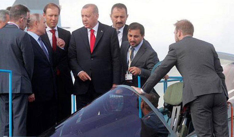 Ο Ερντογάν εξετάζει την αγορά ρωσικών μαχητικών αντί των αμερικανικών F-35