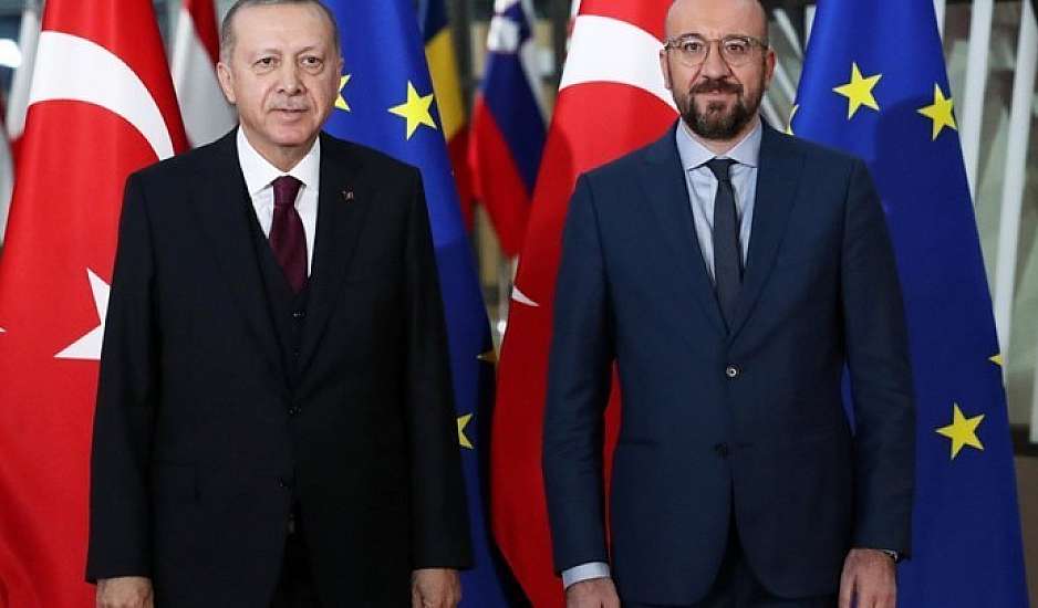 Ερντογάν σε Σαρλ Μισέλ: Η Ελλάδα αυξάνει την ένταση στην ανατολική Μεσόγειο