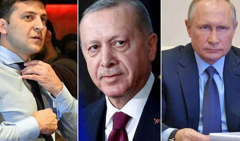 O Eρντογάν πρότεινε στον Πούτιν συνάντηση με Ζελένσκι στην Τουρκία