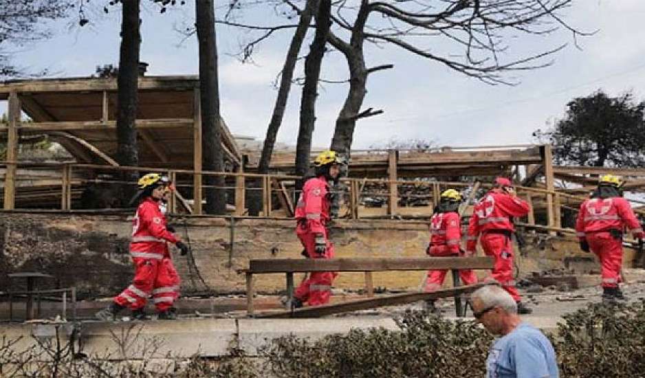 Λογαριασμό για ενίσχυση των πυρόπληκτων στην Κορινθία ανοίγει ο Ελληνικός Ερυθρός Σταυρός