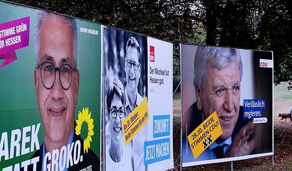 Εκλογές στην Έσση: CDU και Πράσινοι εξασφαλίζουν κυβερνητική πλειοψηφία