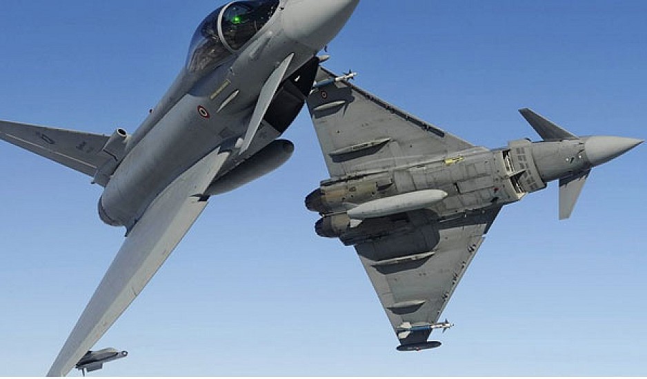 Γερμανία: Σύγκρουση Eurofighter στον αέρα. Σώος ο ένας πιλότος, νεκρός ο δεύτερος