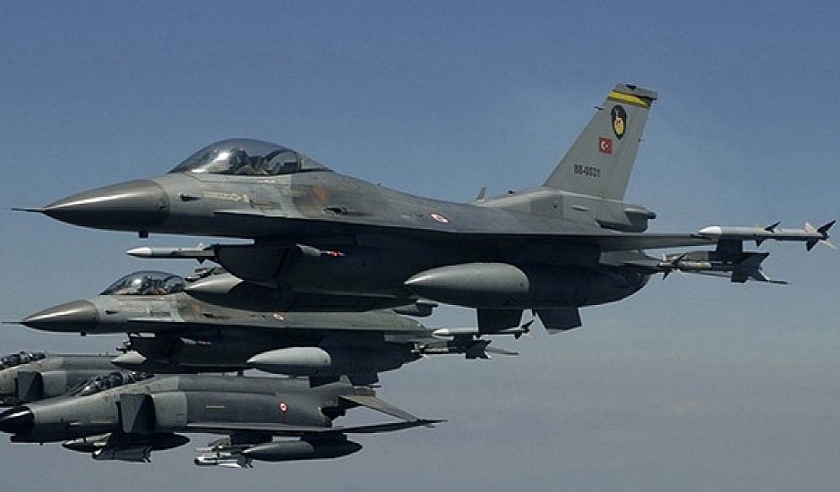 Νέα πρόκληση με υπέρπτηση τουρκικών F-16 πάνω από το Καστελόριζο