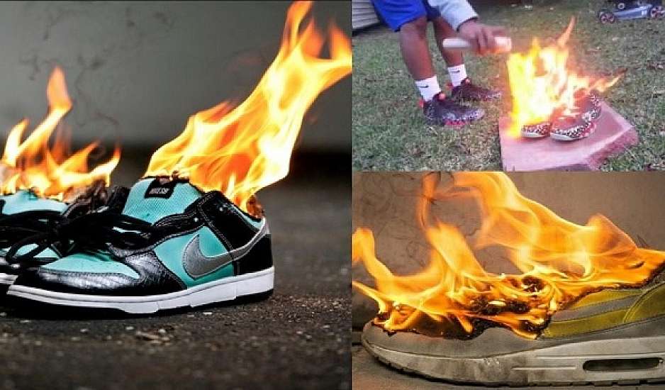 Γιατί οι άνθρωποι καίνε τα ρούχα της Nike;