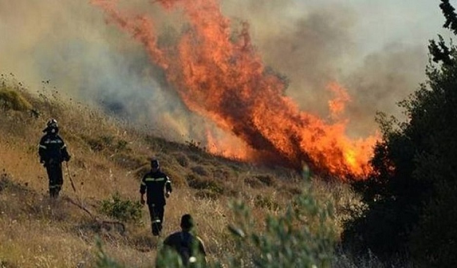 Μάχη με τις φλόγες σε Ασπρόπυργο και Μαραθώνα