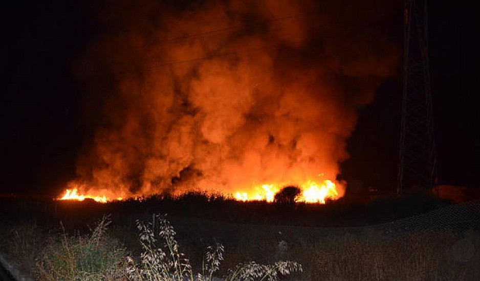 Νύχτα αγωνίας από τη φωτιά στην Κάρυστο. Εκκενώθηκαν κατοικίες