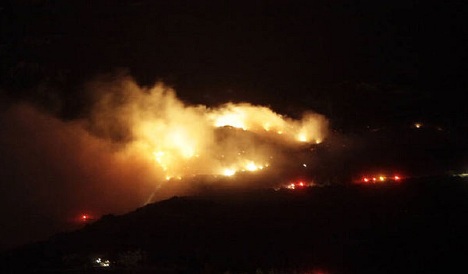 Συναγερμός στην Εύβοια: Σε εξέλιξη πυρκαγιά στα Ψαχνά
