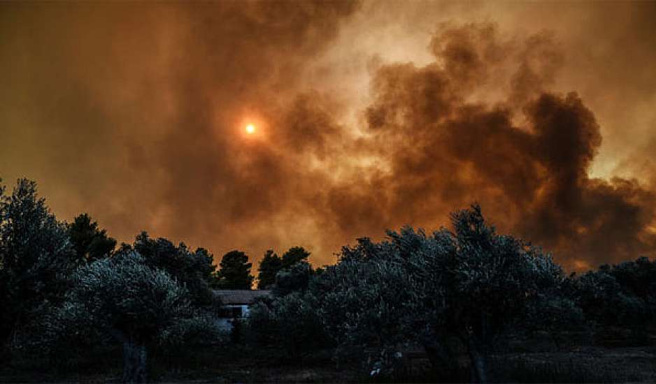 Χαλκίδα: Βίντεο ντοκουμέντο τη στιγμή που 52χρονος βάζει φωτιά