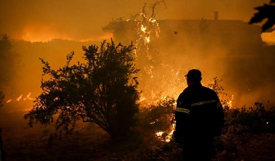 Εύβοια: Φωτιά σε αγροτικό όχημα – Προσπάθεια να μην επεκταθεί η φωτιά σε δασική έκταση