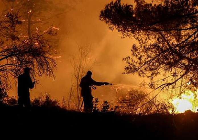 Φωτιές: Ολονύχτια μάχη με τις φλόγες σε Έβρο και Βοιωτία