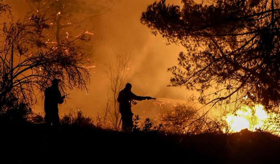 Φωτιά στον Έβρο: Ολονύχτια μάχη για να σωθεί η Δαδιά. Σε πυκνό πευκοδάσος οι φλόγες