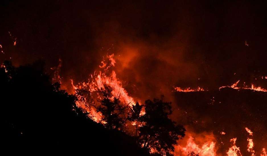 Φωτιά στη Ζάκυνθο: Μάχη με αναζωπυρώσεις - Σε ετοιμότητα το Λιμενικό για εκκενώσεις