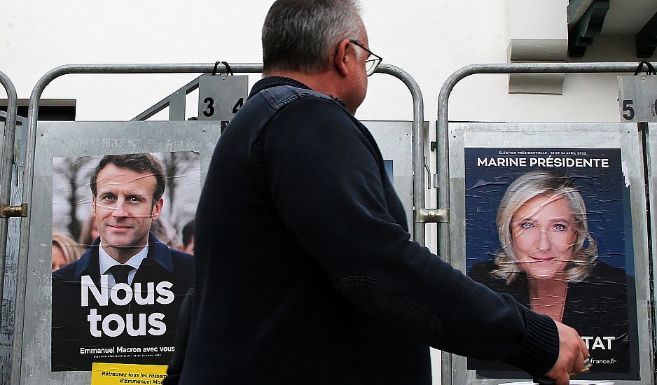 Γαλλικές εκλογές 2022: Μειώθηκε κι άλλο η διαφορά Μακρόν-Λεπέν