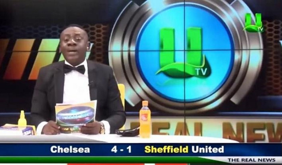 Απίστευτο γέλιο στην τηλεόραση της Γκάνας: Παρουσιαστής προσπαθεί να διαβάσει τα ονόματα αγγλικών ομάδων