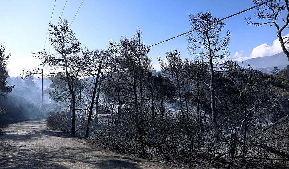 Πυροσβεστική: Σε ύφεση η πυρκαγιά στα Γεράνεια Όρη