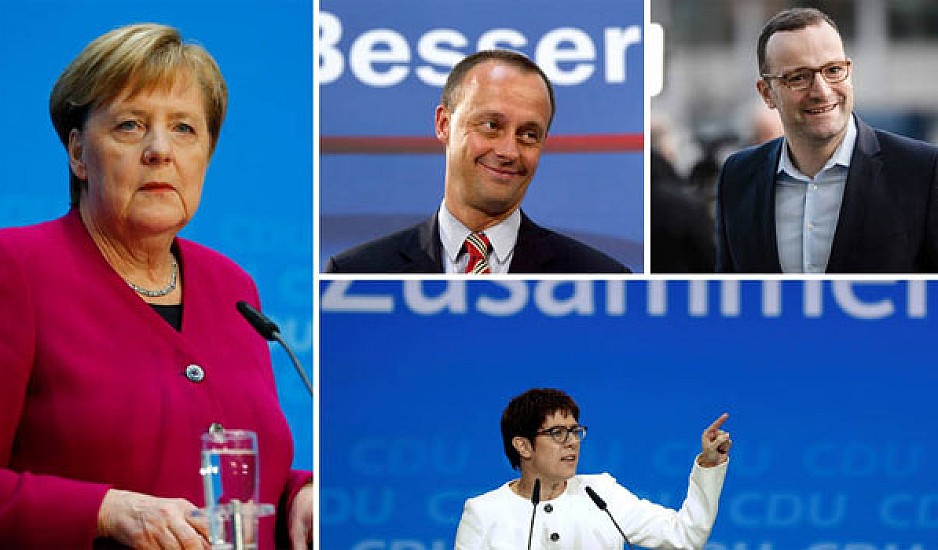 Γερμανία: Οι επίδοξοι διάδοχοι της Μέρκελ στο CDU