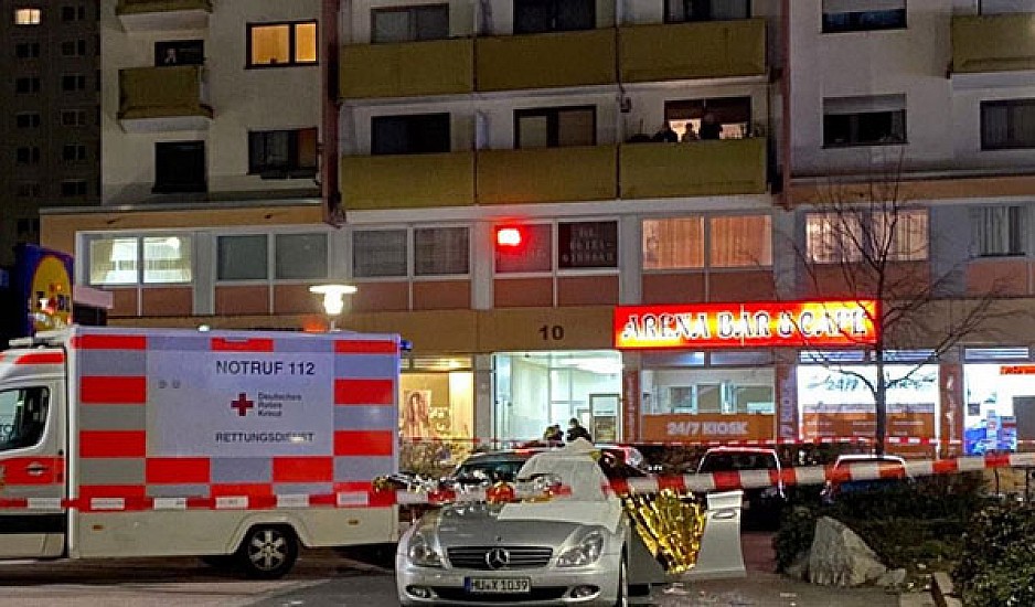Μακελειό στη Γερμανία: Πολύνεκρες επιθέσεις σε μπαρ στην πόλη Χάναου - Νεκρός ο δράστης