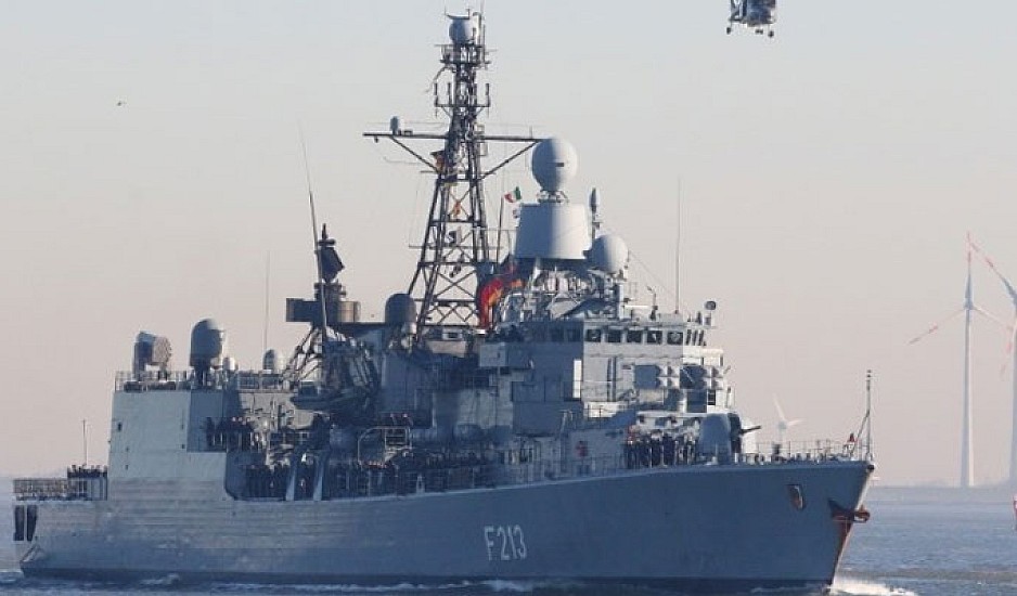 Γερμανική φρεγάτα αποπλέει αύριο για την Α. Μεσόγειο - Θα ηγηθεί της αποστολής Ειρήνη