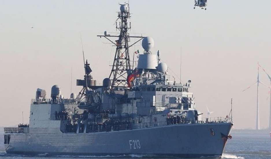 Η Γερμανία στέλνει στη Μεσόγειο φρεγάτα για τον έλεγχο του εμπάργκο όπλων στη Λιβύη
