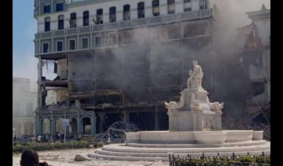 Κούβα: Ισχυρή έκρηξη σε ξενοδοχείο στην Αβάνα