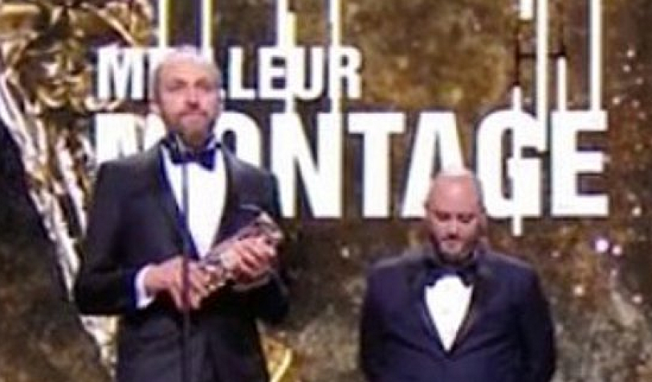 Ο Γιώργος Λαμπρινός το βραβείο καλύτερου Μοντάζ στα γαλλικά Οσκαρ