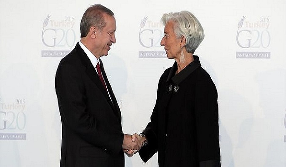 Λαγκάρντ σε Ερντογάν: Κάτω τα χέρια από την Κεντρική Τράπεζα της Τουρκίας