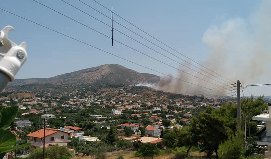 Λαγονήσι: Βλάβη σε ελικόπτερο που συμμετείχε στην κατάσβεση της φωτιάς στο Λαγονήσι