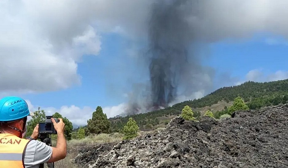 Έκρηξη ηφαιστείου στο νησί Λα Πάλμα - Απομακρύνθηκαν κάτοικοι
