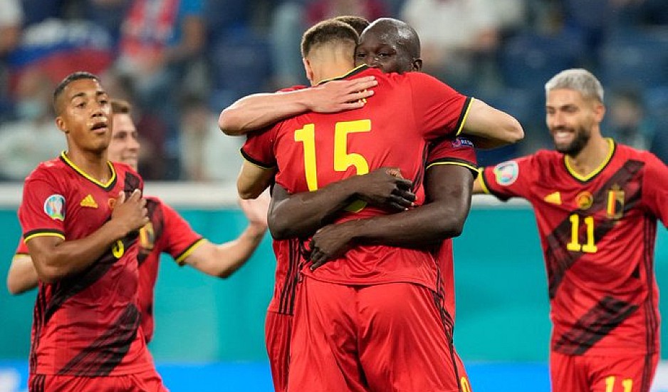 Euro 2020: Βέλγιο – Ρωσία 3-0. Εύκολη νίκη με Λουκάκου πρωταγωνιστή