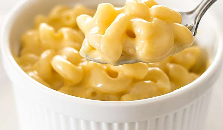 Mac and cheese με ελληνικά τυριά