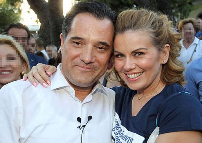 Χυδαίο ψέμα: Η απάντηση της Μανωλίδου για τις φήμες ότι ο Άδωνις τη χτύπησε
