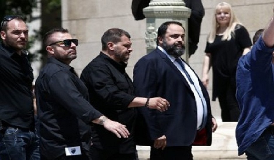 Αποδοκιμάστηκε ο Βαγγελης Μαρινάκης στην κηδεία Γιαννακόπουλου