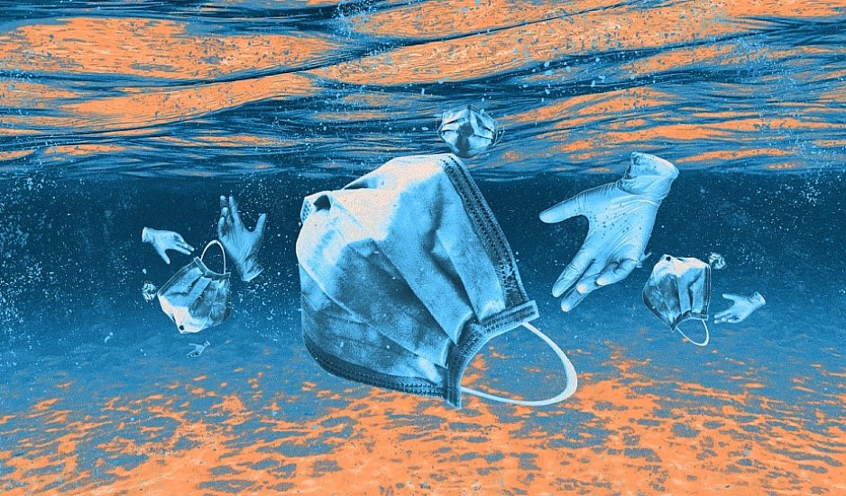 Μάσκες: Νέα πληγή για τις θάλασσες – Πώς καταστρέφουν το περιβάλλον