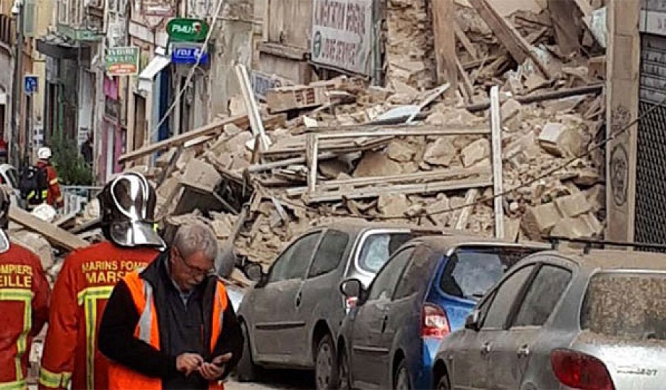 Γαλλία: Στους πέντε οι νεκροί στα συντρίμμια των κτιρίων που κατέρρευσαν στη Μασσαλία