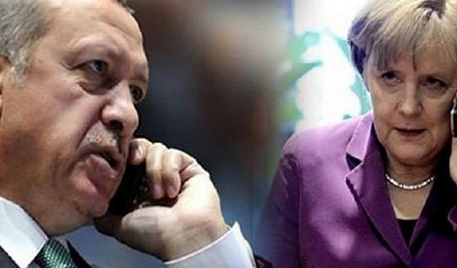 Ο Ερντογάν είπε στην Μέρκελ ότι θέλει καλές σχέσεις με την ΕΕ, αλλά κάποιες χώρες βάζουν εμπόδια