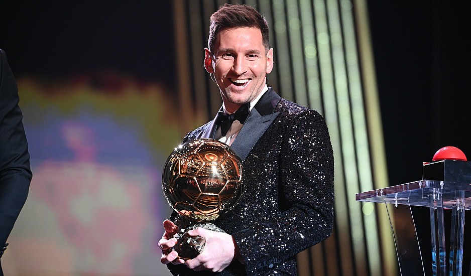 Χρυσή Μπάλα 2021: Ο Λιονέλ Μέσι κατέκτησε το βραβείο για 7η φορά