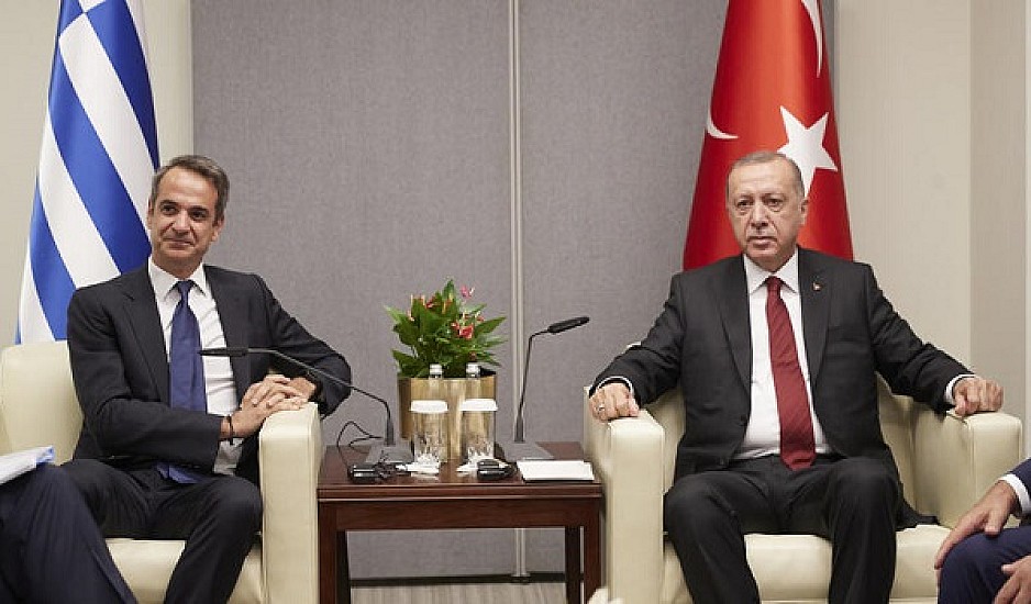 Μητσοτάκης: "Θα μιλήσω με ανοιχτά χαρτιά στον Ερντογάν για τις προκλήσεις"