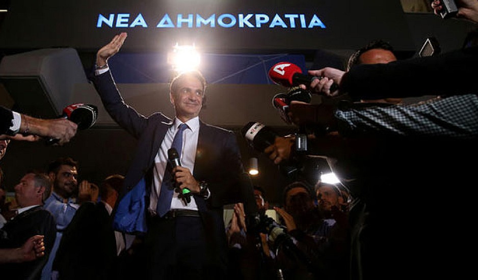 Εκλογές 2019: Μεγάλη νίκη Μητσοτάκη, ποσοστό έκπληξη για Τσίπρα. Εκτός η Χρυσή Αυγή