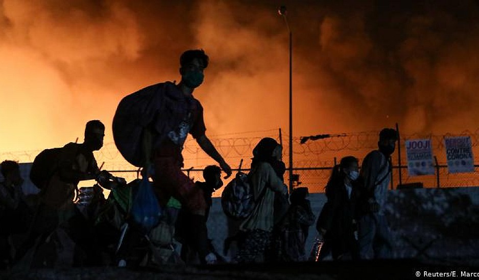 Φωτιά στη δομή μεταναστών στη Σάμο - Συναγερμό στις τοπικές αρχές
