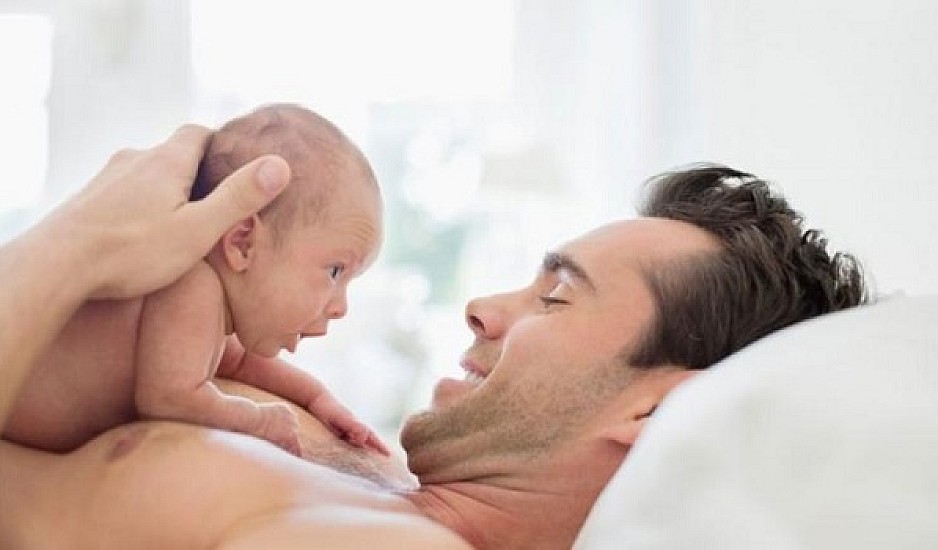 Ενας στους 20  μπαμπάδες εμφανίζει κατάθλιψη μετά τη γέννηση του μωρού τους