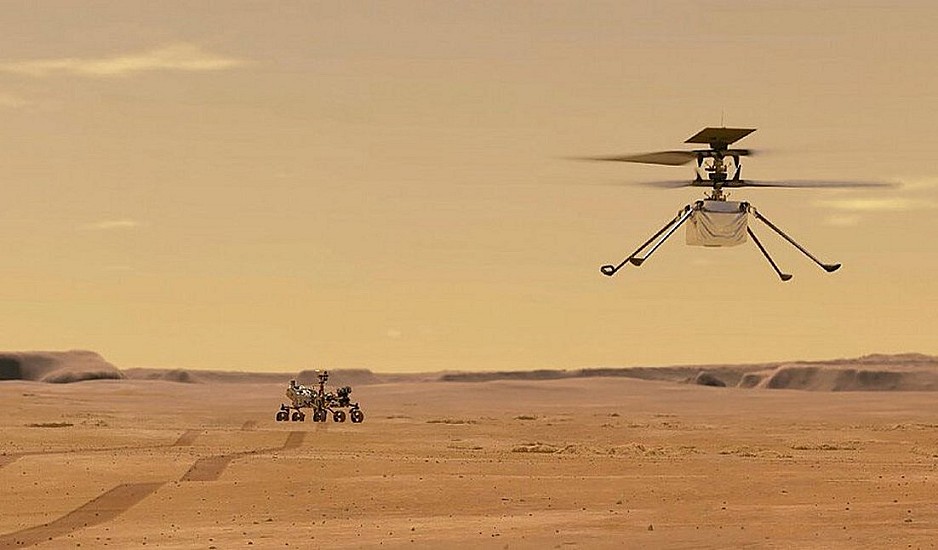 Το Ingenuity της NASA πραγματοποίησε ιστορική πτήση στον πλανήτη Άρη