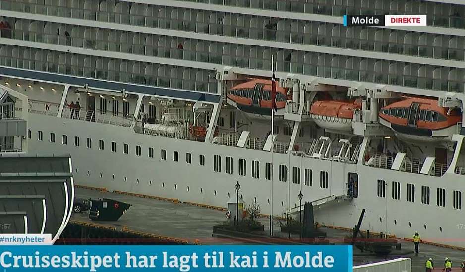 Νορβηγία: Τέλος στο θρίλερ εν πλω, έφτασε στο λιμάνι το κρουαζιερόπλοιο