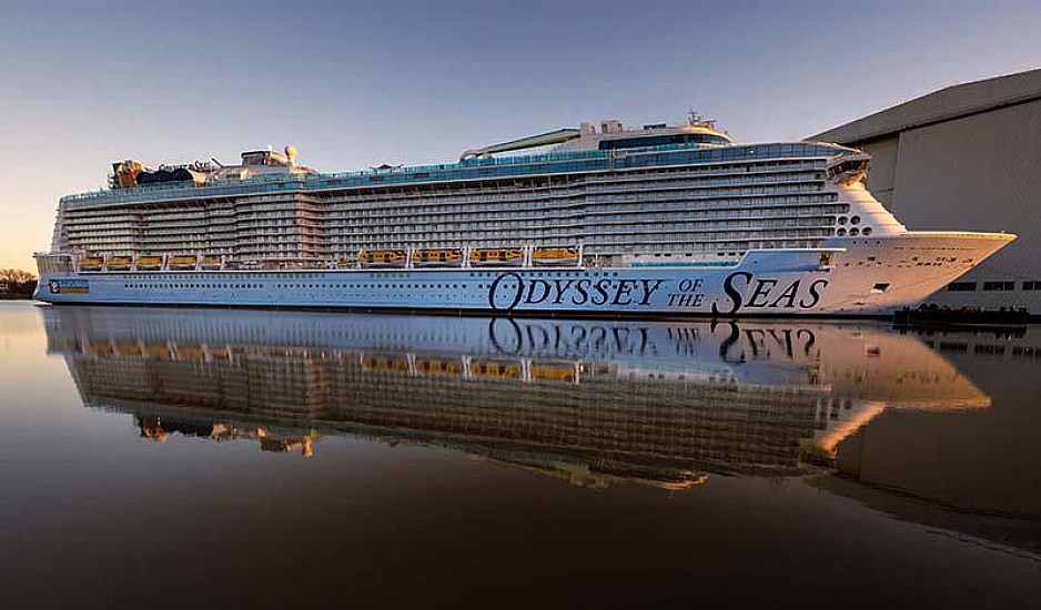 Odyssey of The Seas: Στη Σούδα το υπερπολυτελές κρουαζιερόπλοιο. Δείτε το