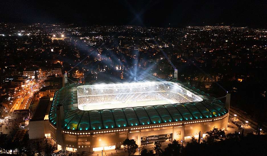 ΑΕΚ- OPAP Arena: Πιστοποιήθηκε με 4 αστέρια από την UEFA