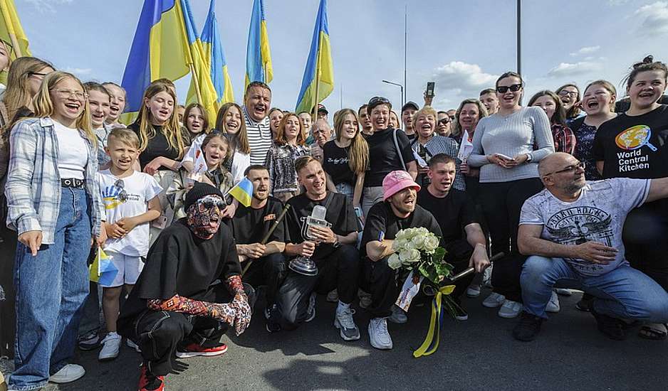 Kalush Orchestra: Θερμή υποδοχή στην Ουκρανία μετά τον θρίαμβο στη Eurovision
