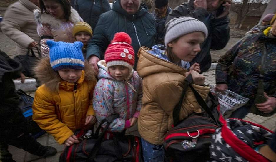 Παιδιά θύματα του πολέμου και της οργής των στρατιωτικών δυνάμεων στην Ουκρανία