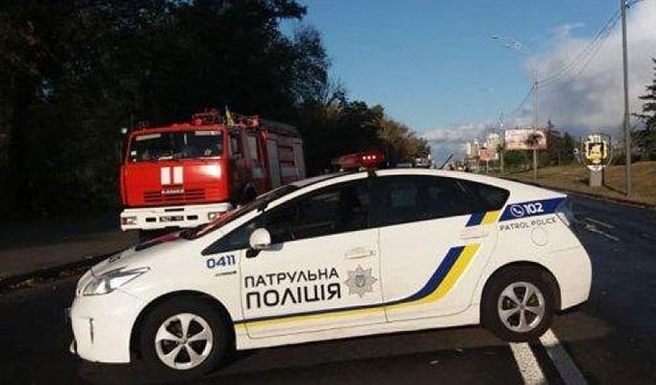 Η ουκρανική αστυνομία συνέλαβε άνδρα που κράτησε όμηρο σε τράπεζα του Κιέβου