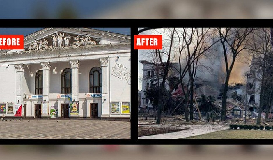 Ουκρανία: Πάνω από 300 οι νεκροί στο θέατρο της Μαριούπολης που ισοπεδώθηκε